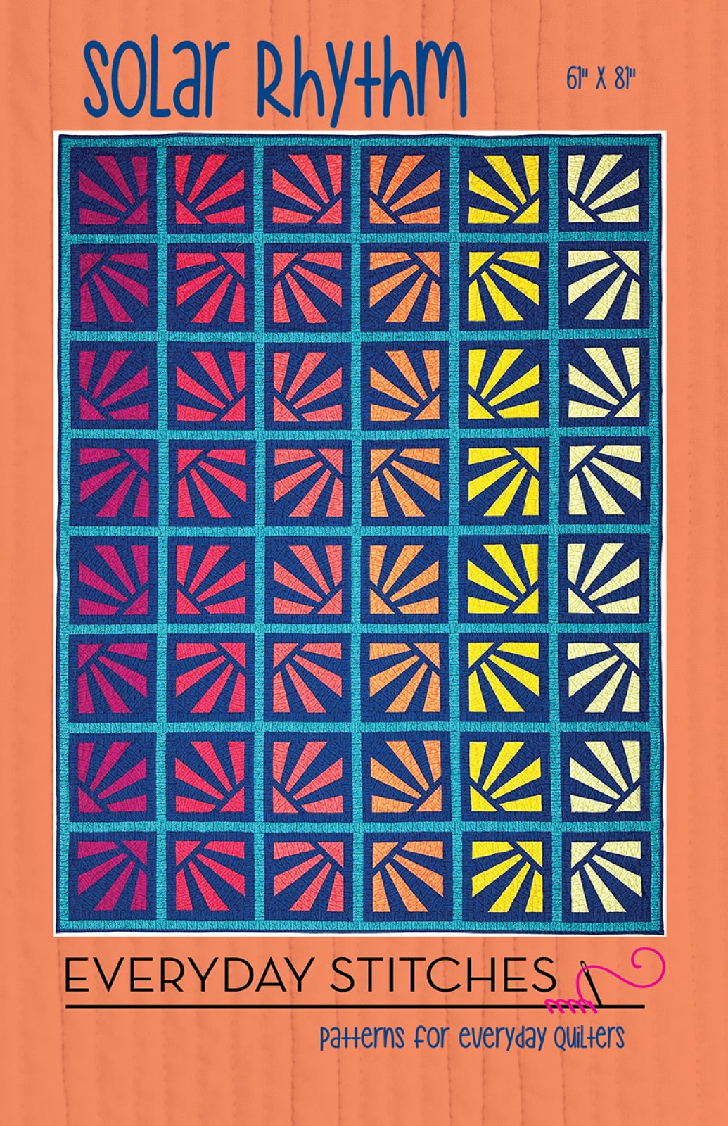 Solar Rhythm Quilt Pattern