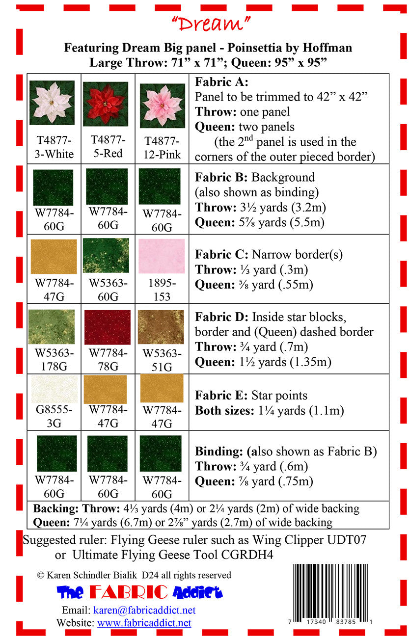Dream Quilt Pattern