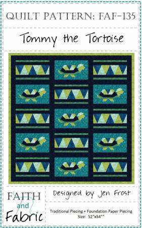 Tommy the Tortoise Quilt Pattern