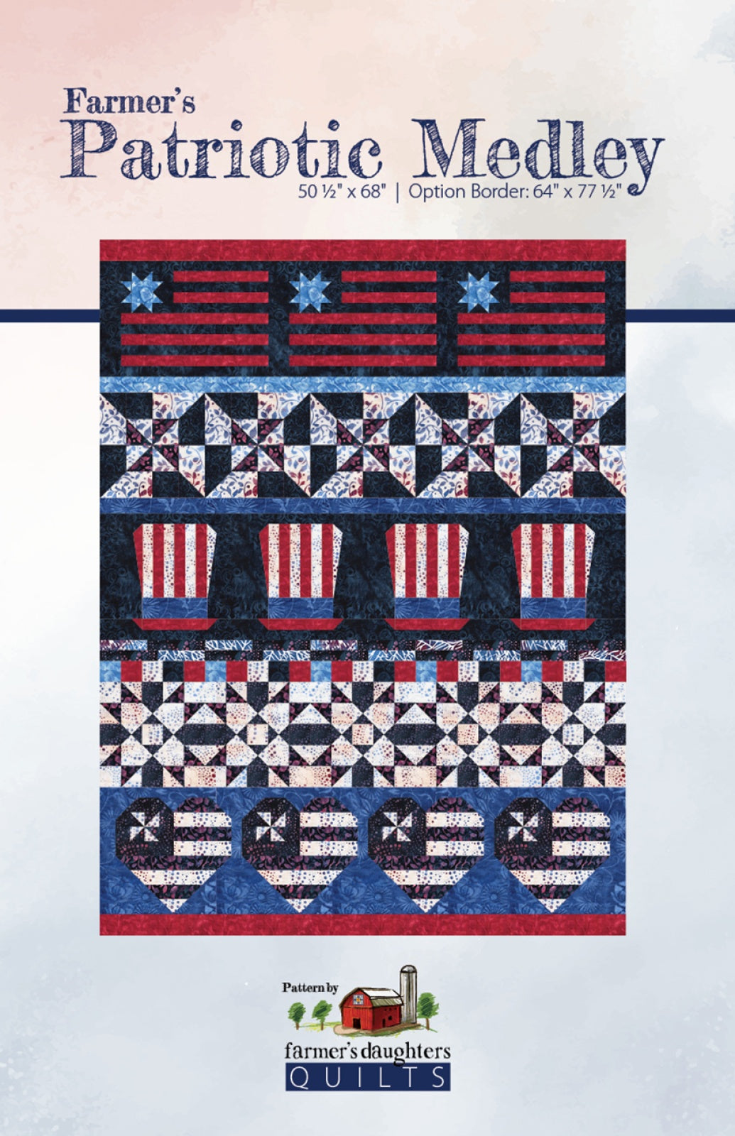 Farmer's Patriotic Medley Quilt Pattern