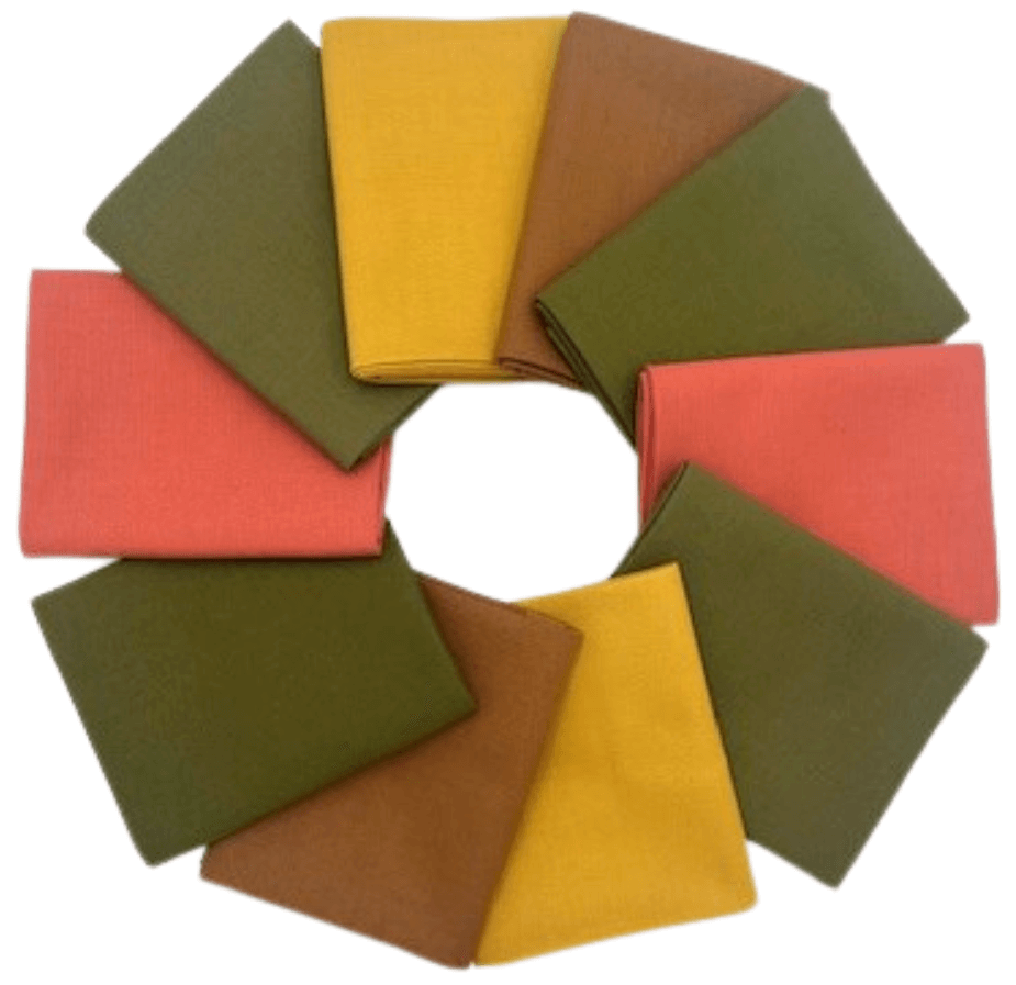 Supreme Solids - Fat Quarter Bundle - 10 pack (Autumn Hues)