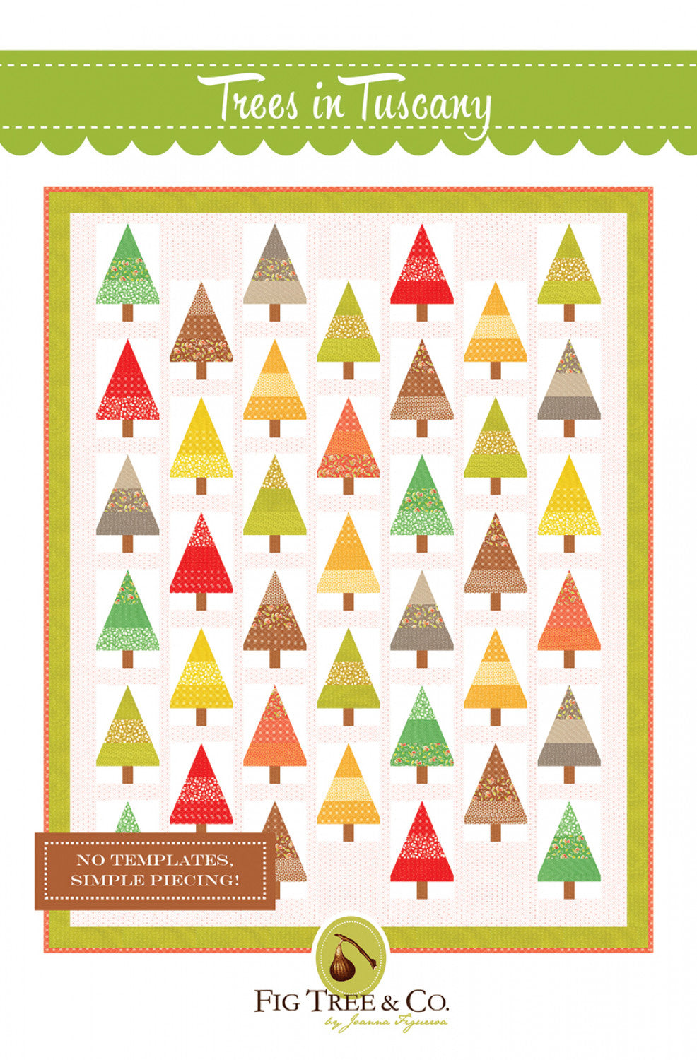 Trees in Tuscany Quilt Pattern