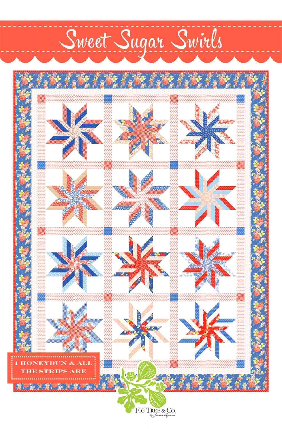Sweet Sugar Swirls Quilt Pattern