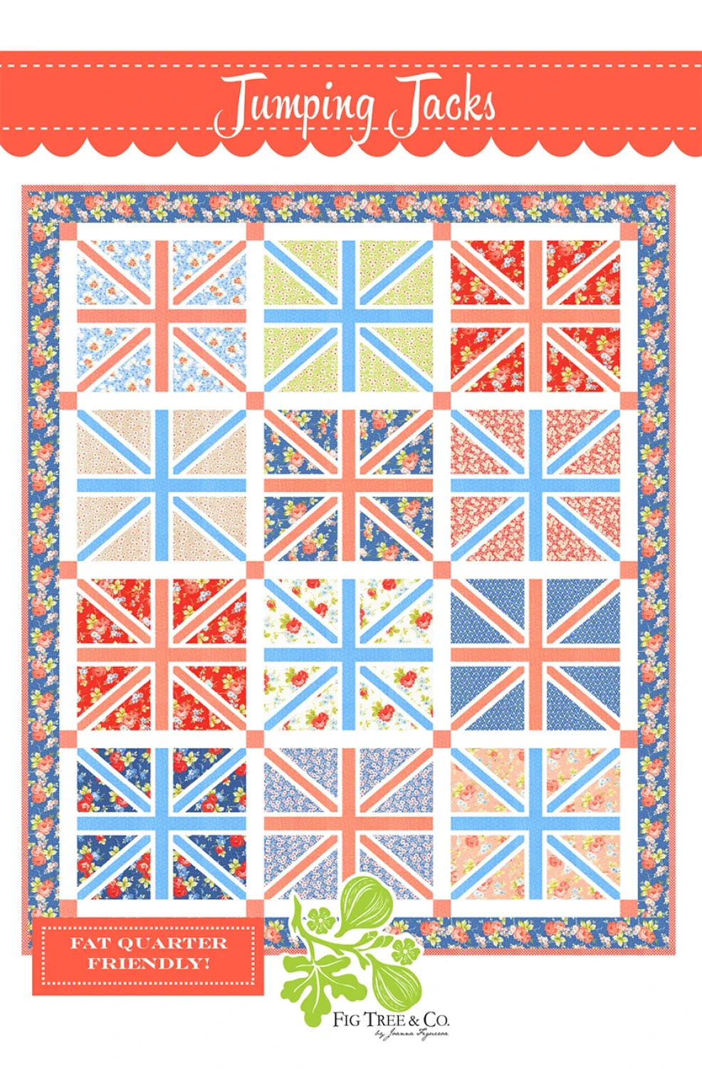 Jumping Jacks Quilt Pattern