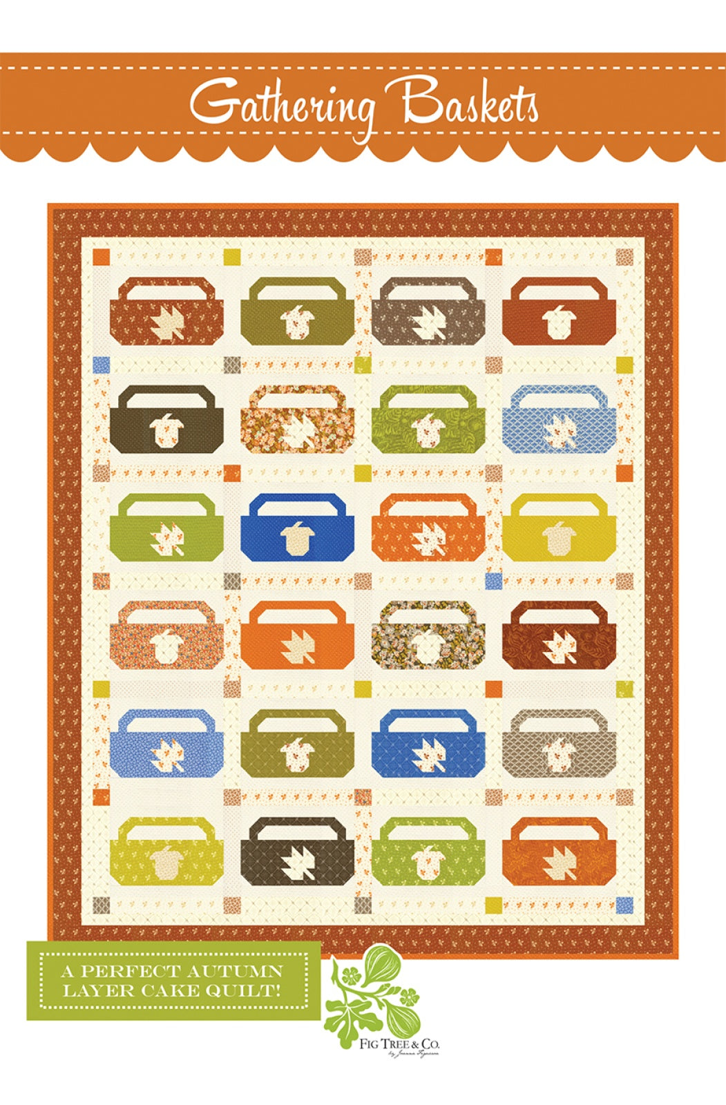 Gathering Baskets Quilt Pattern
