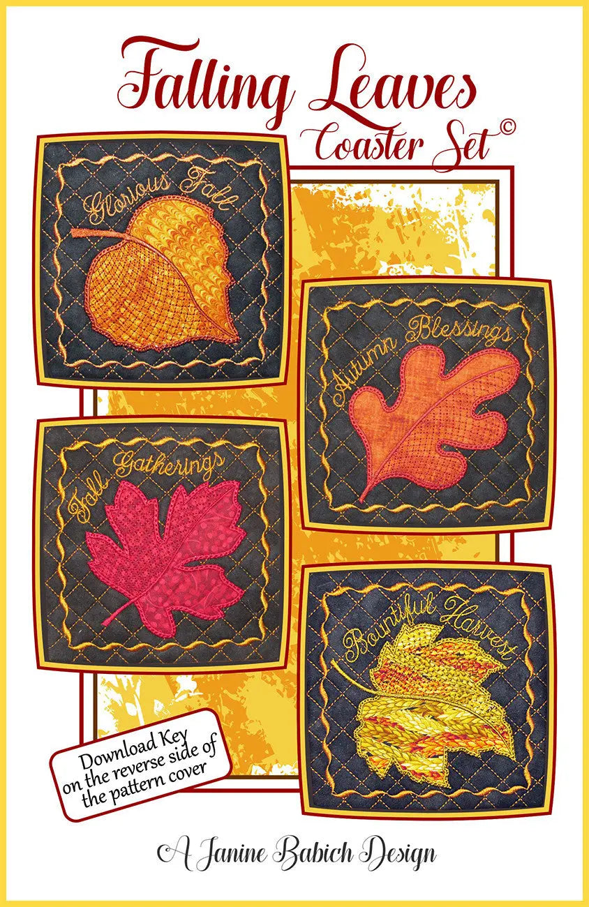 Falling Leaves Coaster Set