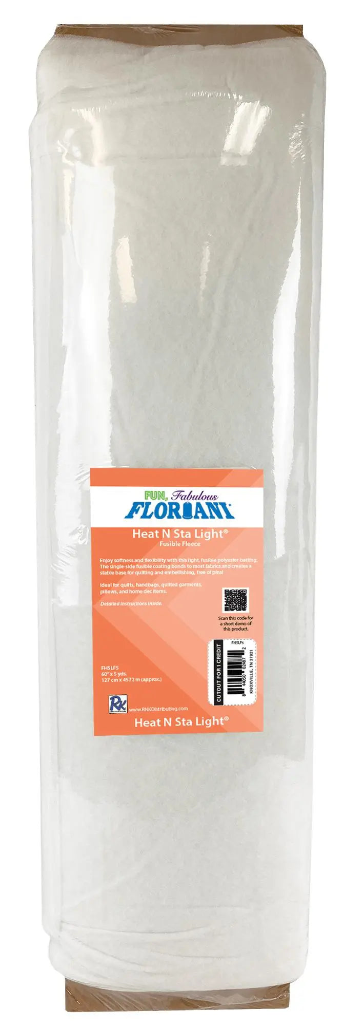 Floriani Heat N Sta Lite Fleece 60" x 5yd