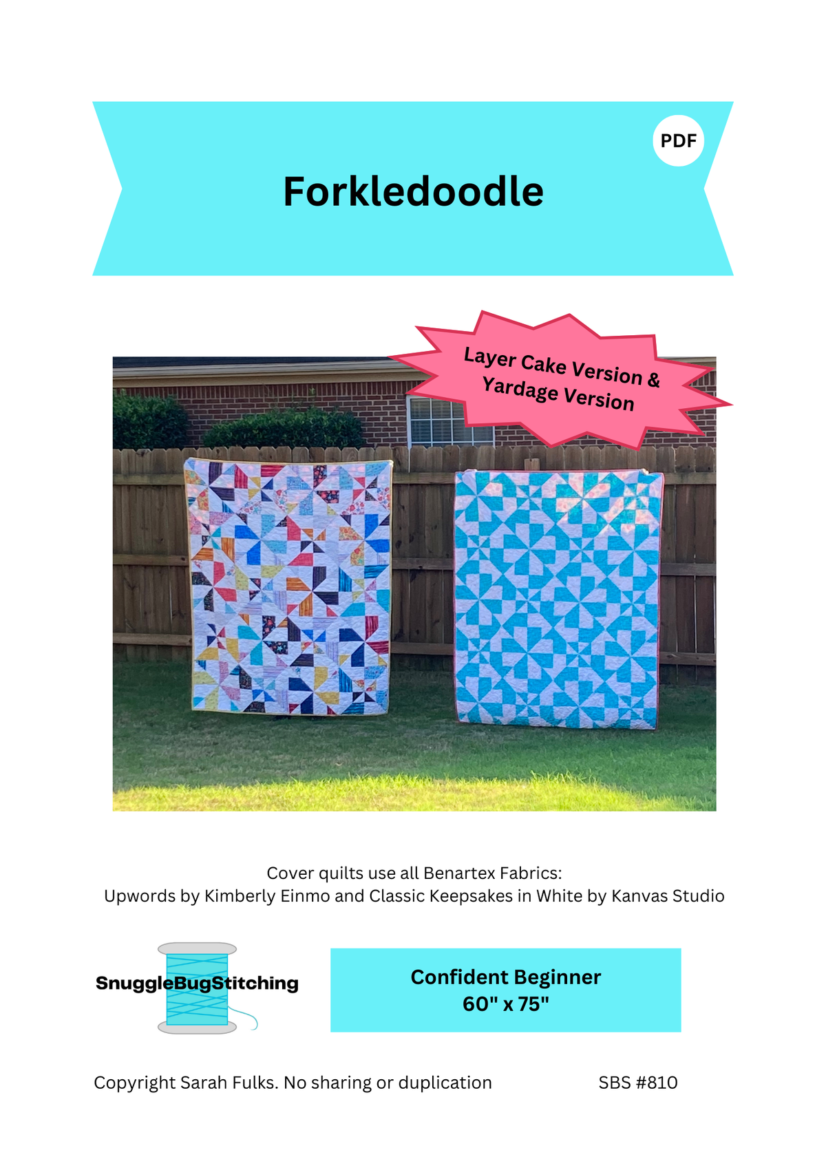 Forkledoodle Downloadable Pattern