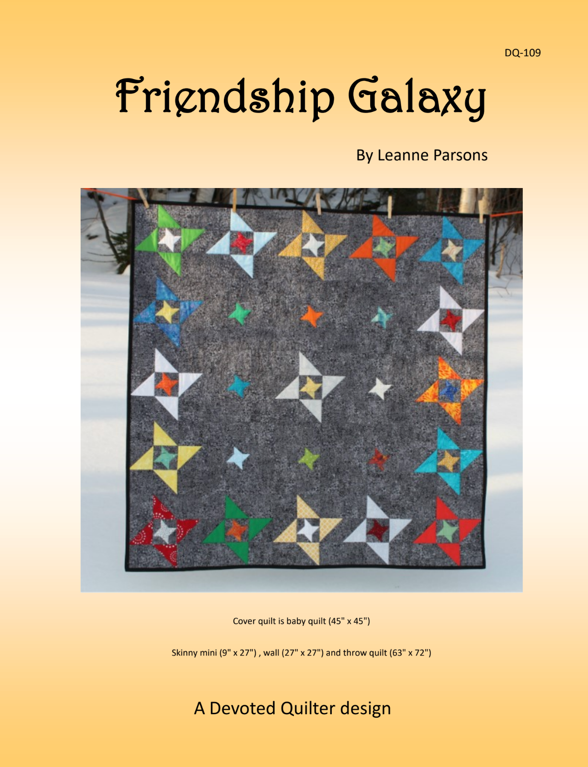 Friendship Galaxy Downloadable Pattern