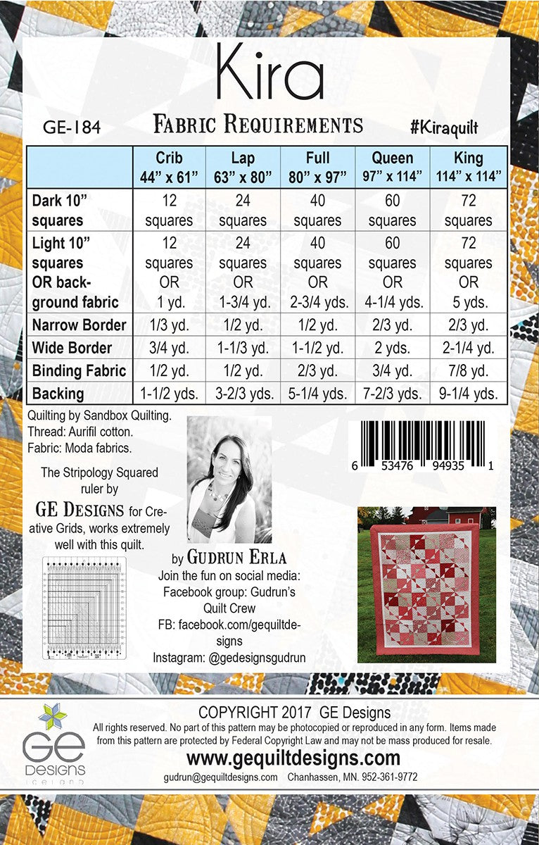 Kira Quilt Pattern