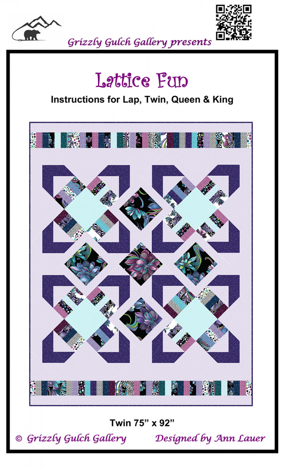 Lattice Fun Quilt Pattern
