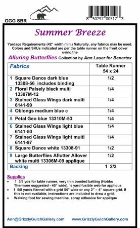 Summer Breeze Quilt Pattern