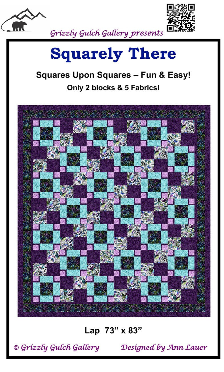 Squarely There  Quilt Pattern