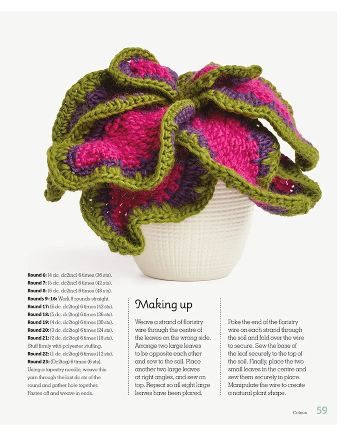 Crocheted Houseplants
