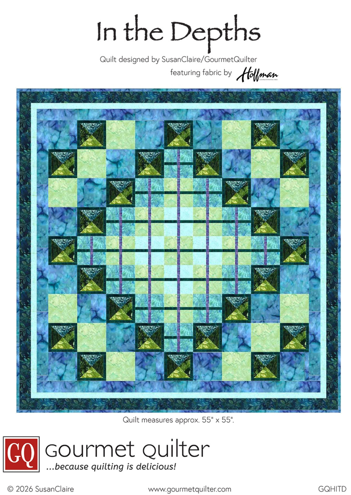In The Depths Quilt Pattern