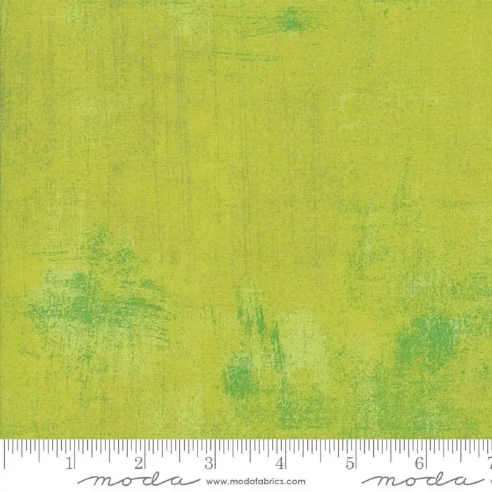 Green Grunge Basics Lime Punch 44"/45" Per Yard