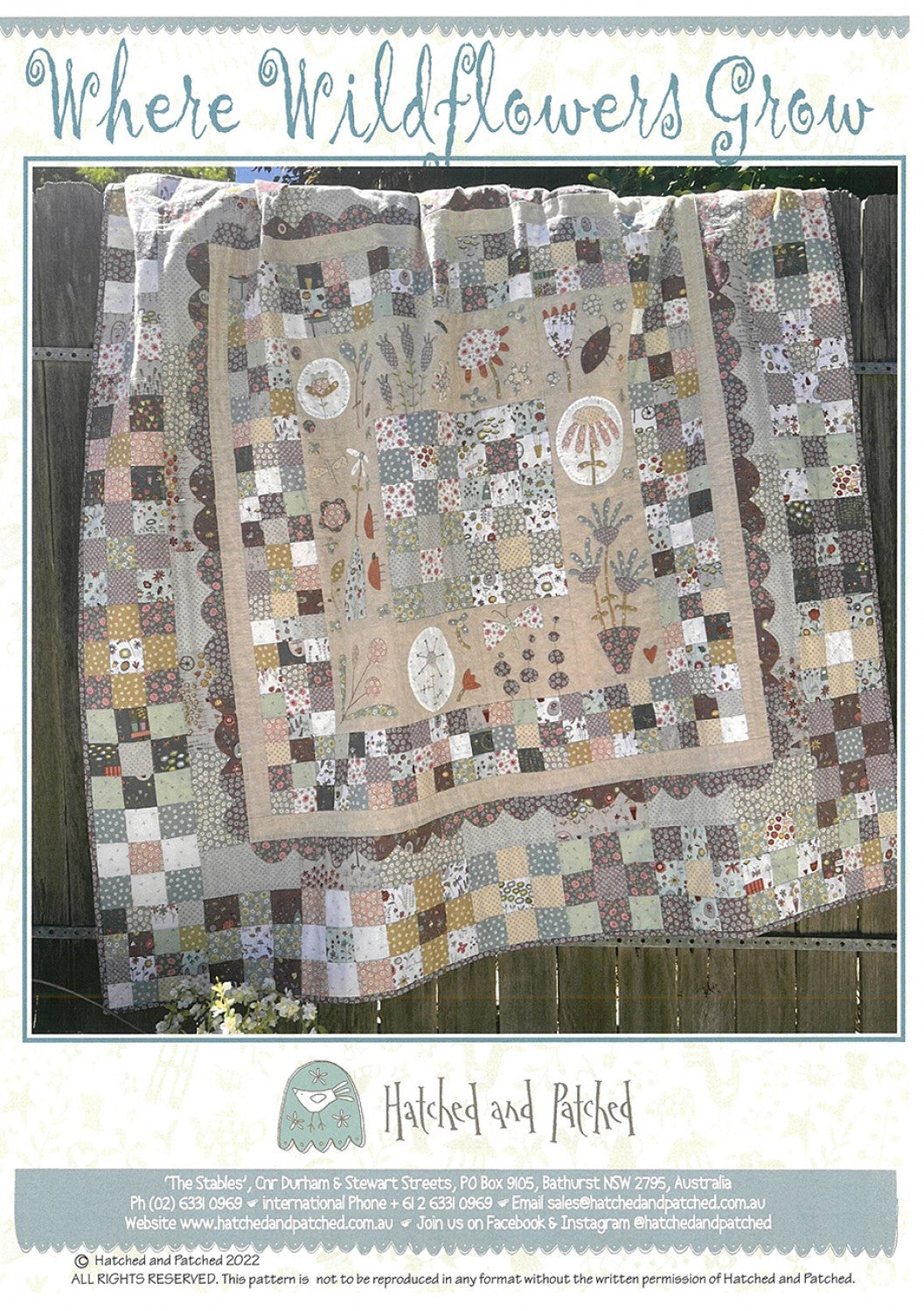 Where Wildflowers Grow Quilt Pattern