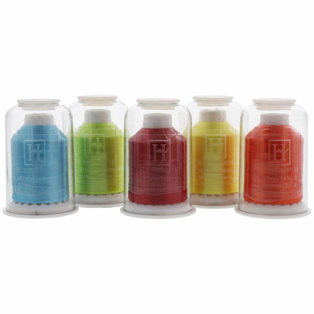 Hemingworth Warm Tones Embroidery Thread - 1000m