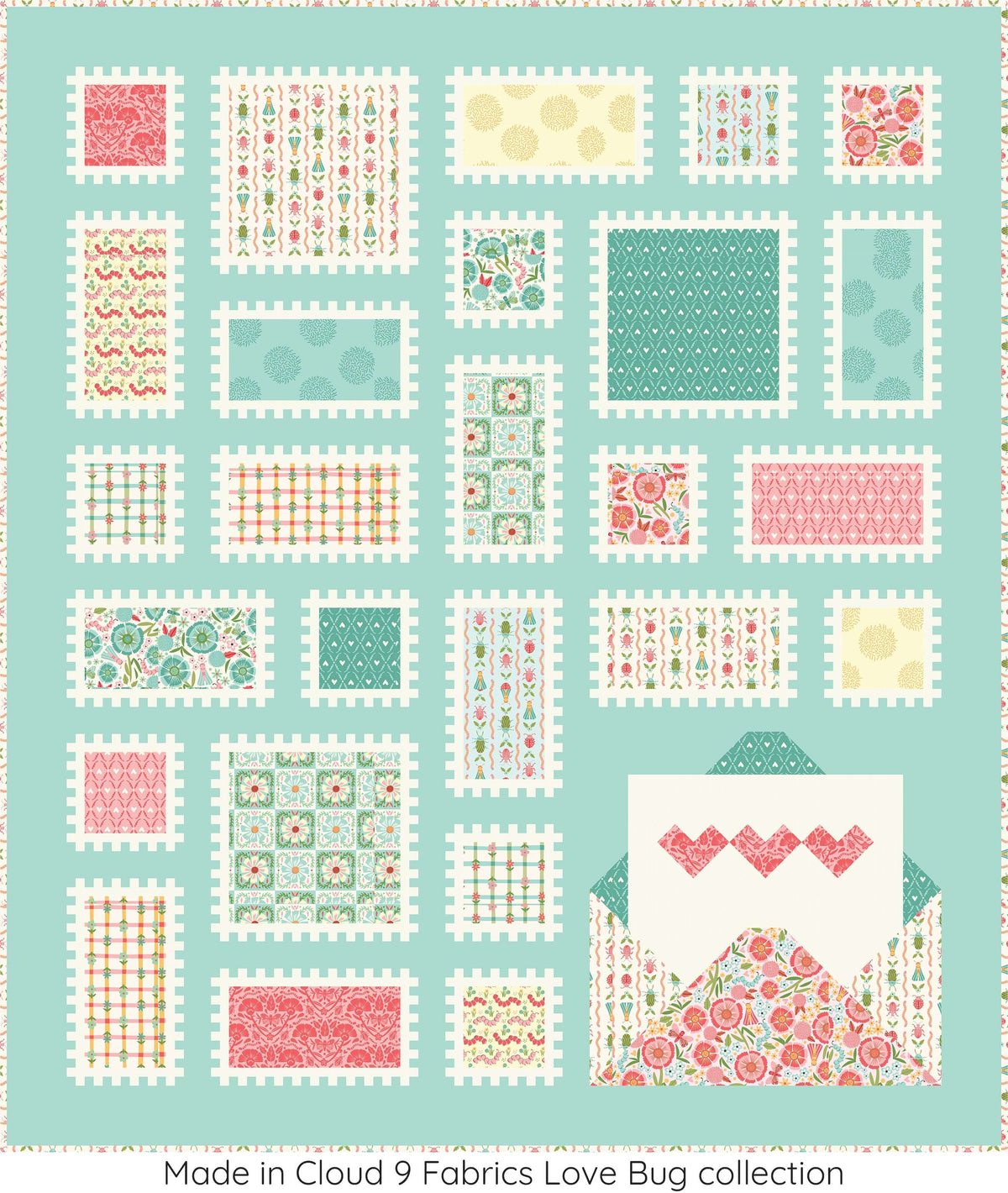 Happy Mail Quilt Pattern
