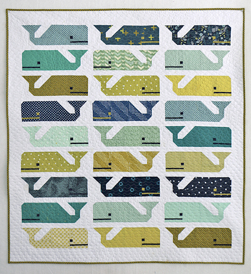 Preppy The Whale Quilt Pattern