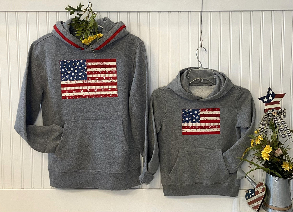 Old Glory Flag Applique Downloadable Pattern