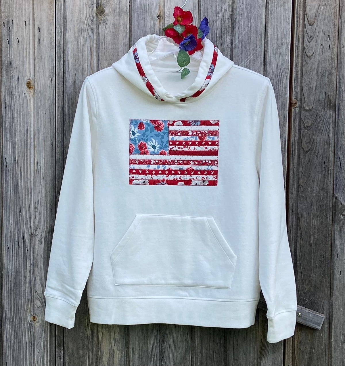 Old Glory Flag Applique Downloadable Pattern