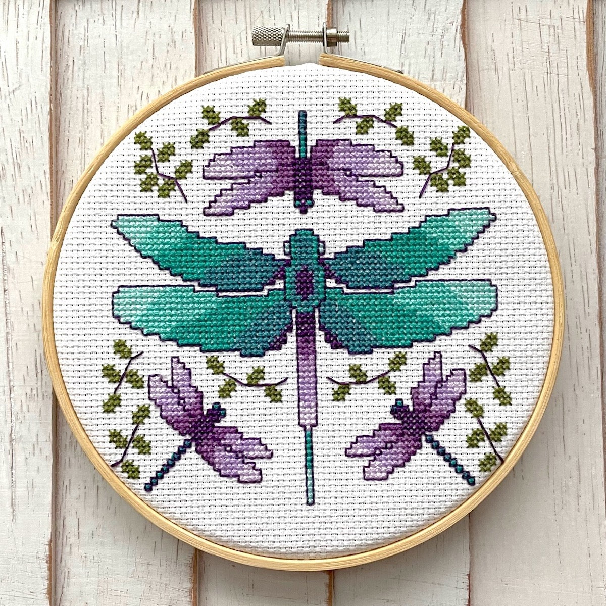 Dragonflies Cross Stitch Kit