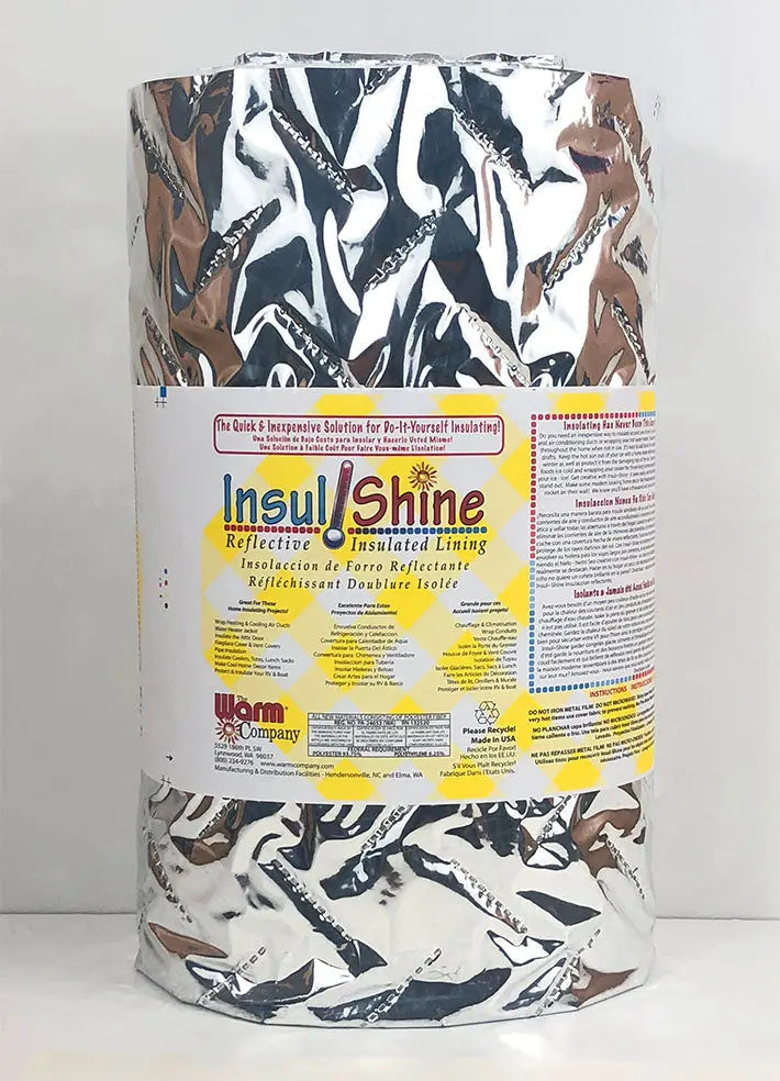 Insul-Shine 22" x 30 YD Batting - Reflective Heat-Resistant Insulation for Quilting