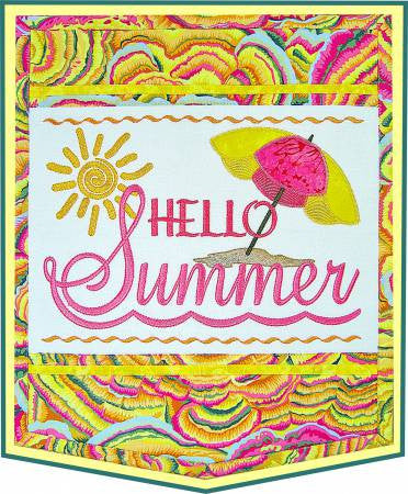 Hello Summer Wall Hanging Pattern