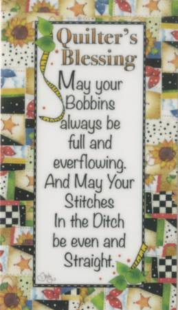 Magnet - Quilters Blessing Bobbins