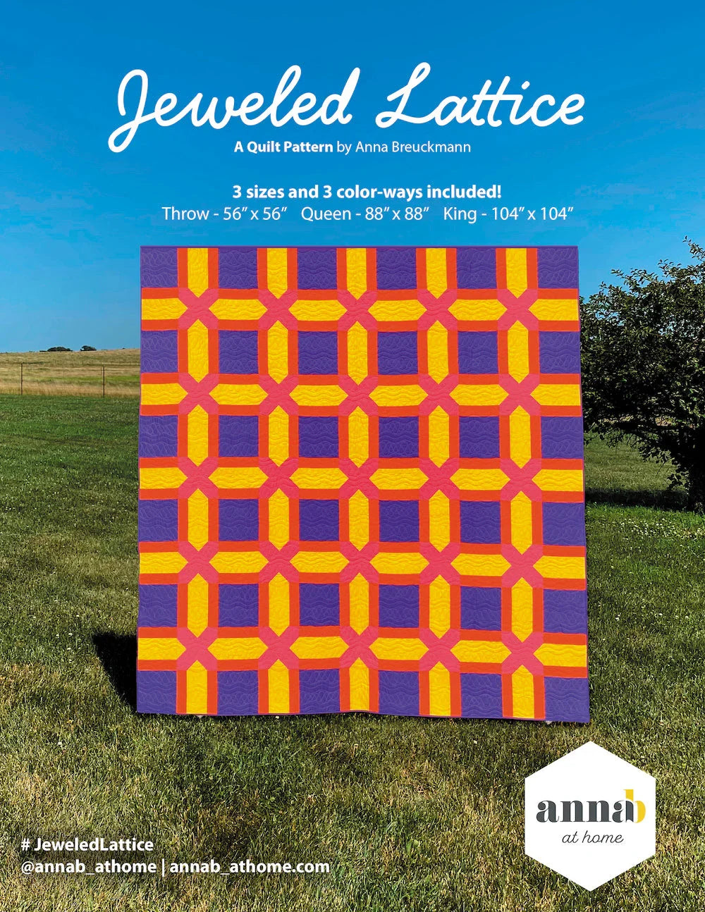 Jeweled Lattice Downloadable Pattern