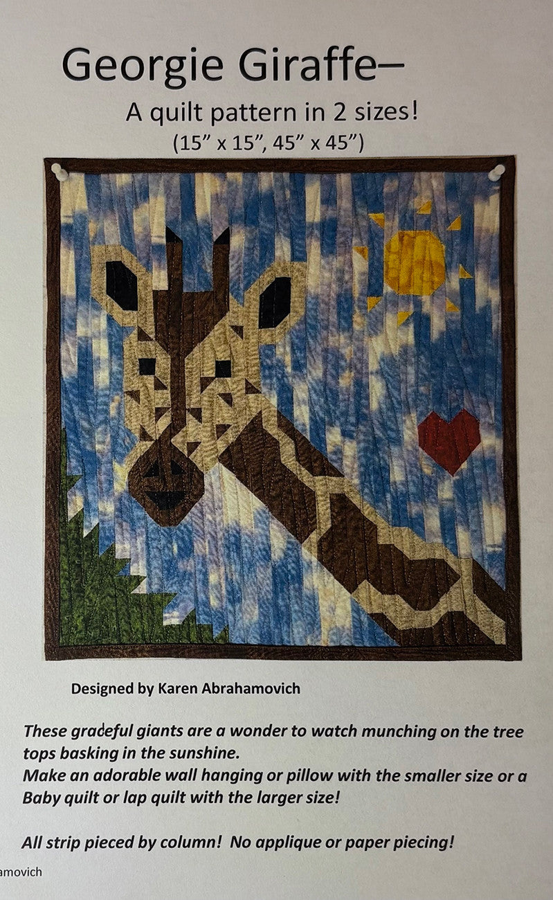 Georgie Giraffe Quilt Pattern