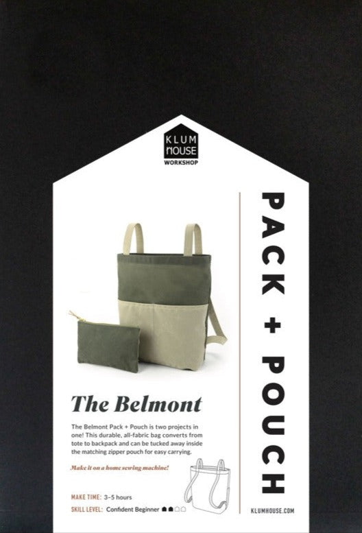 The Belmont Pack + Pouch Pattern