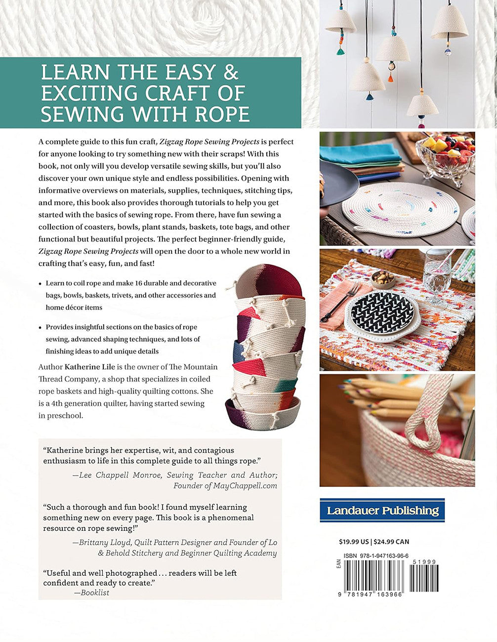 Zigzag Rope Sewing Projects Book