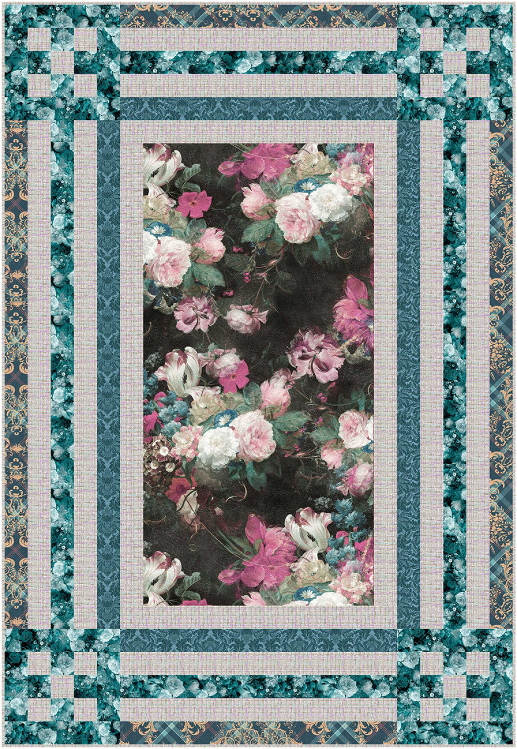 Heritage Borders Quilt Pattern