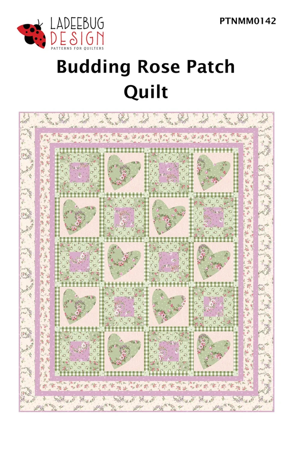 Budding Rose Patch Quilt Pattern