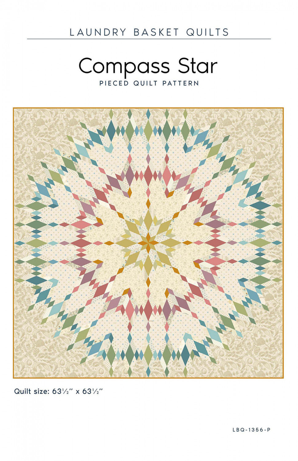 Compass Star Quilt Pattern