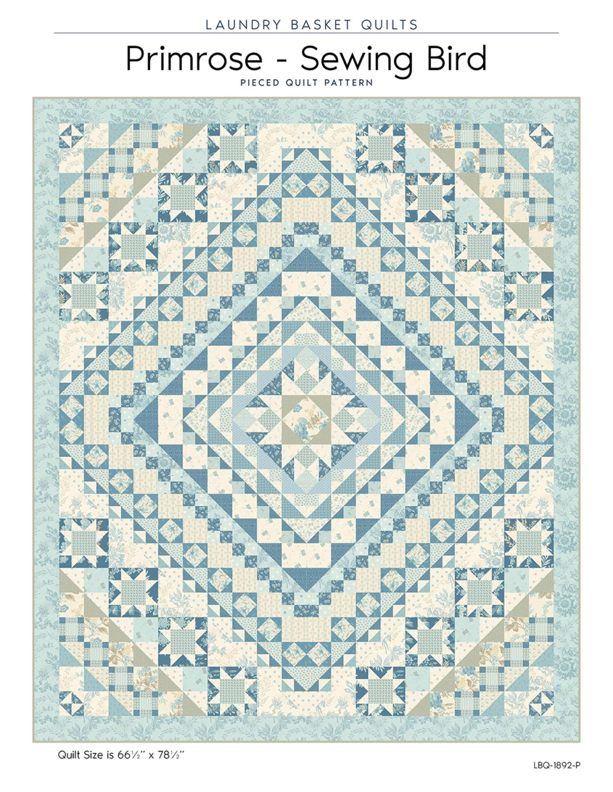 Primrose - Sewing Bird Quilt Pattern