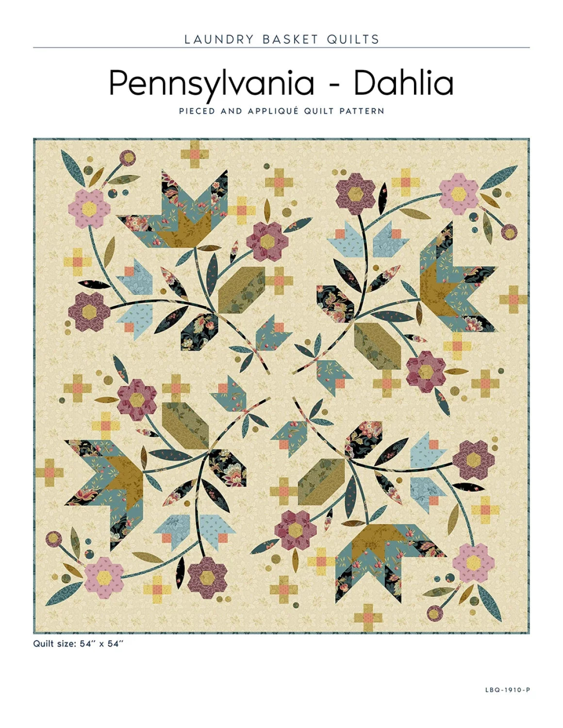 Pennsylvania - Dahlia Quilt Pattern