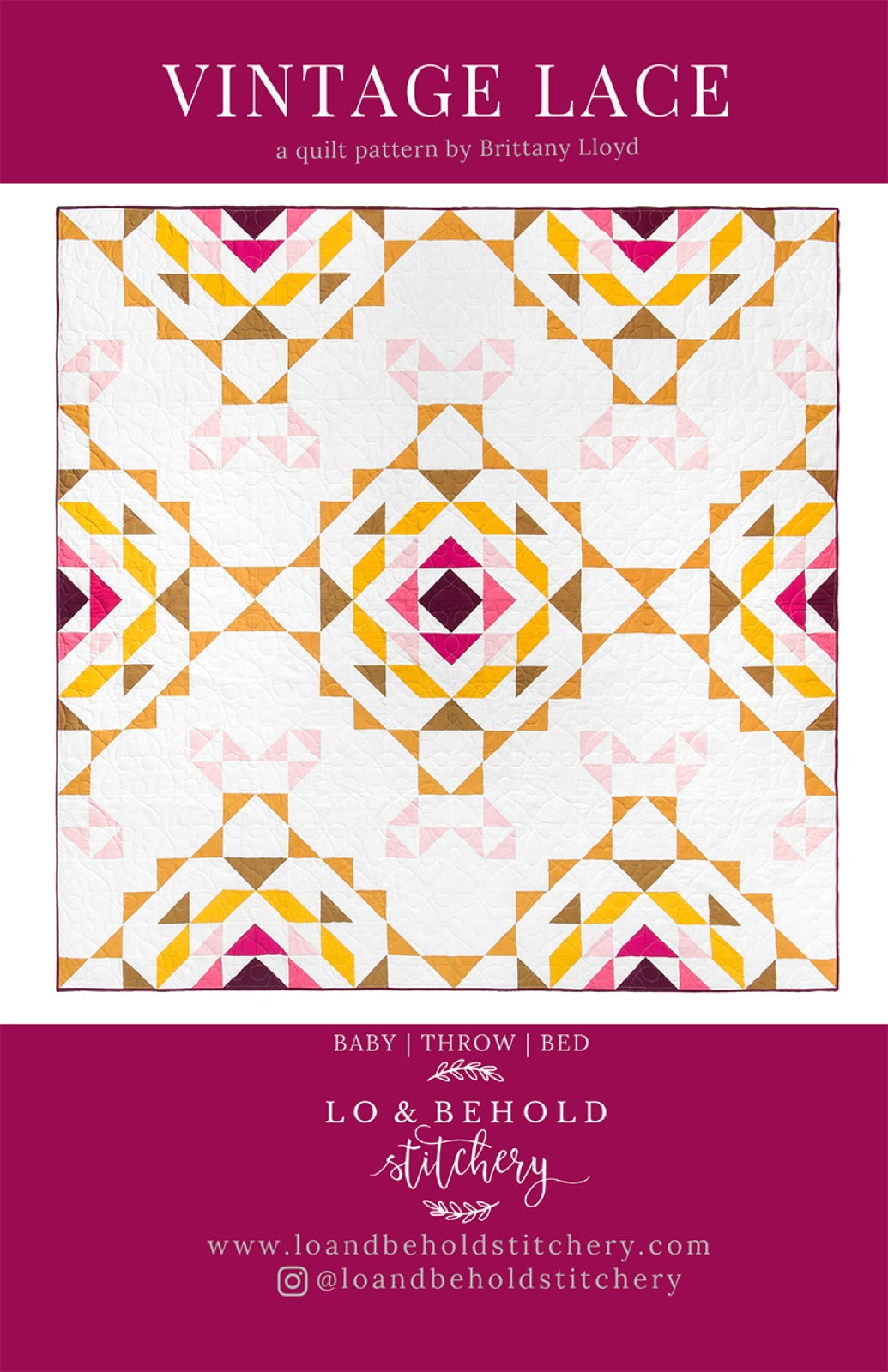 Vintage Lace Quilt Pattern