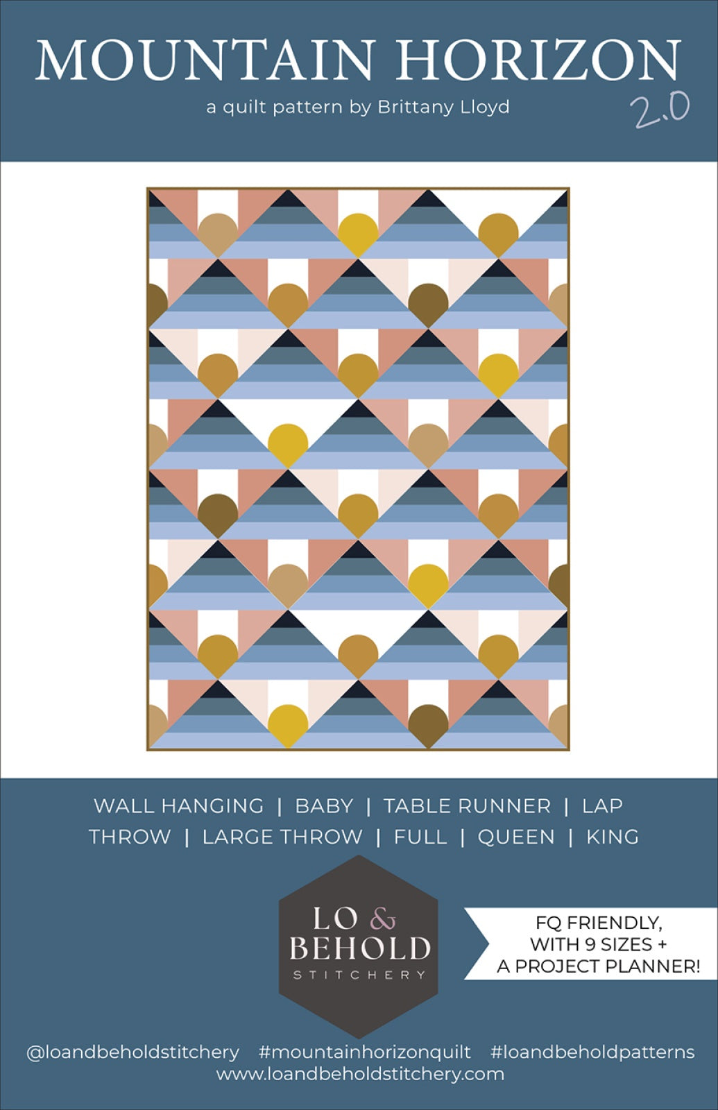 Mountain Horizon 2.0 Quilt Pattern