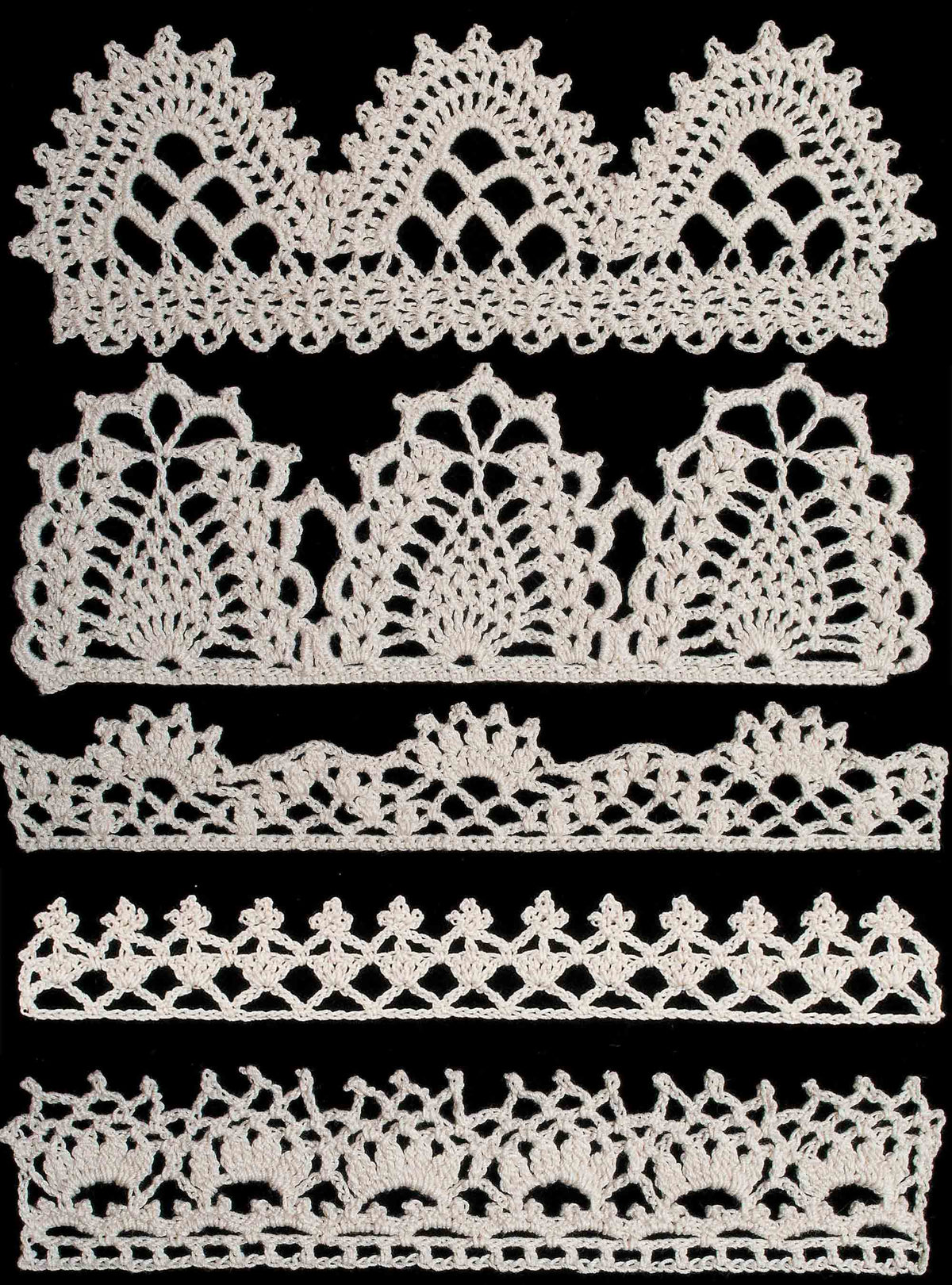 50 Fabulous Thread Crochet Edgings