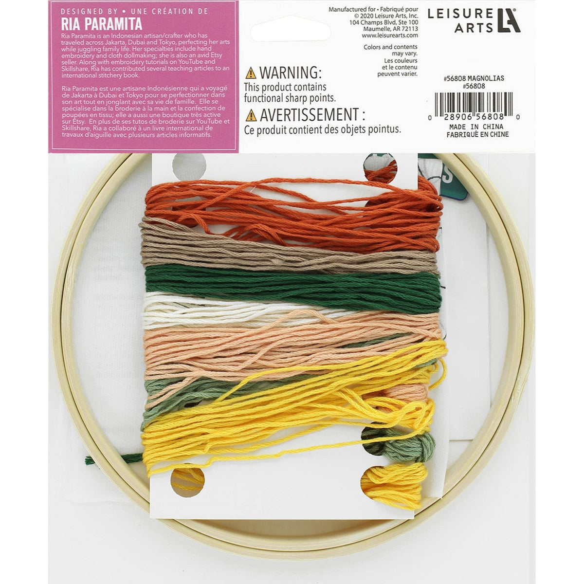 Leisure Arts Embroidery Kit 6