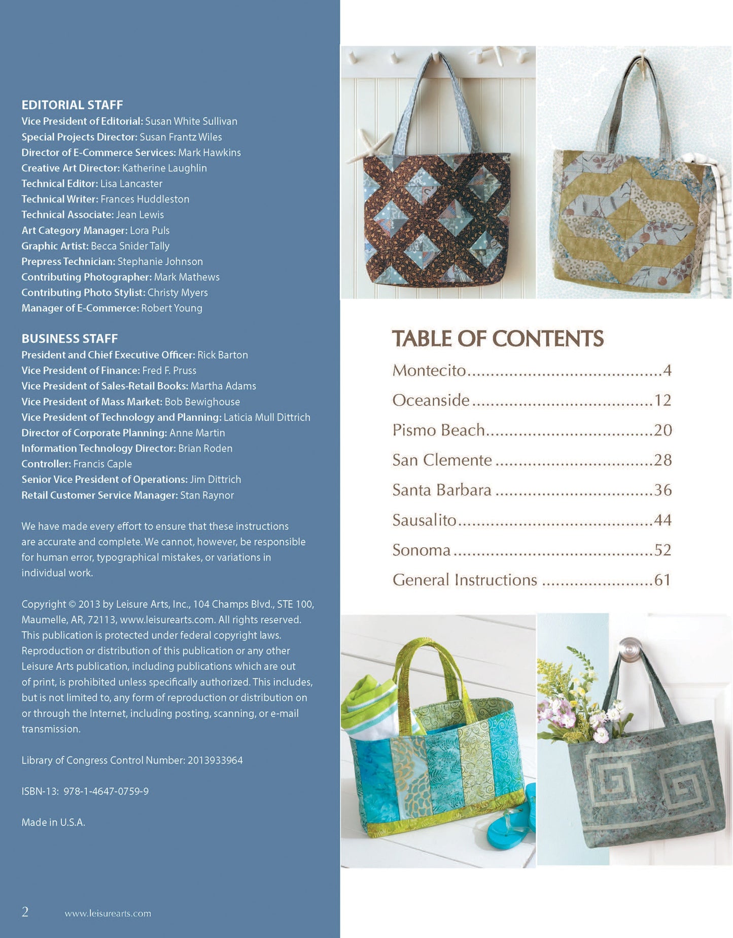 Fat Quarter Bags