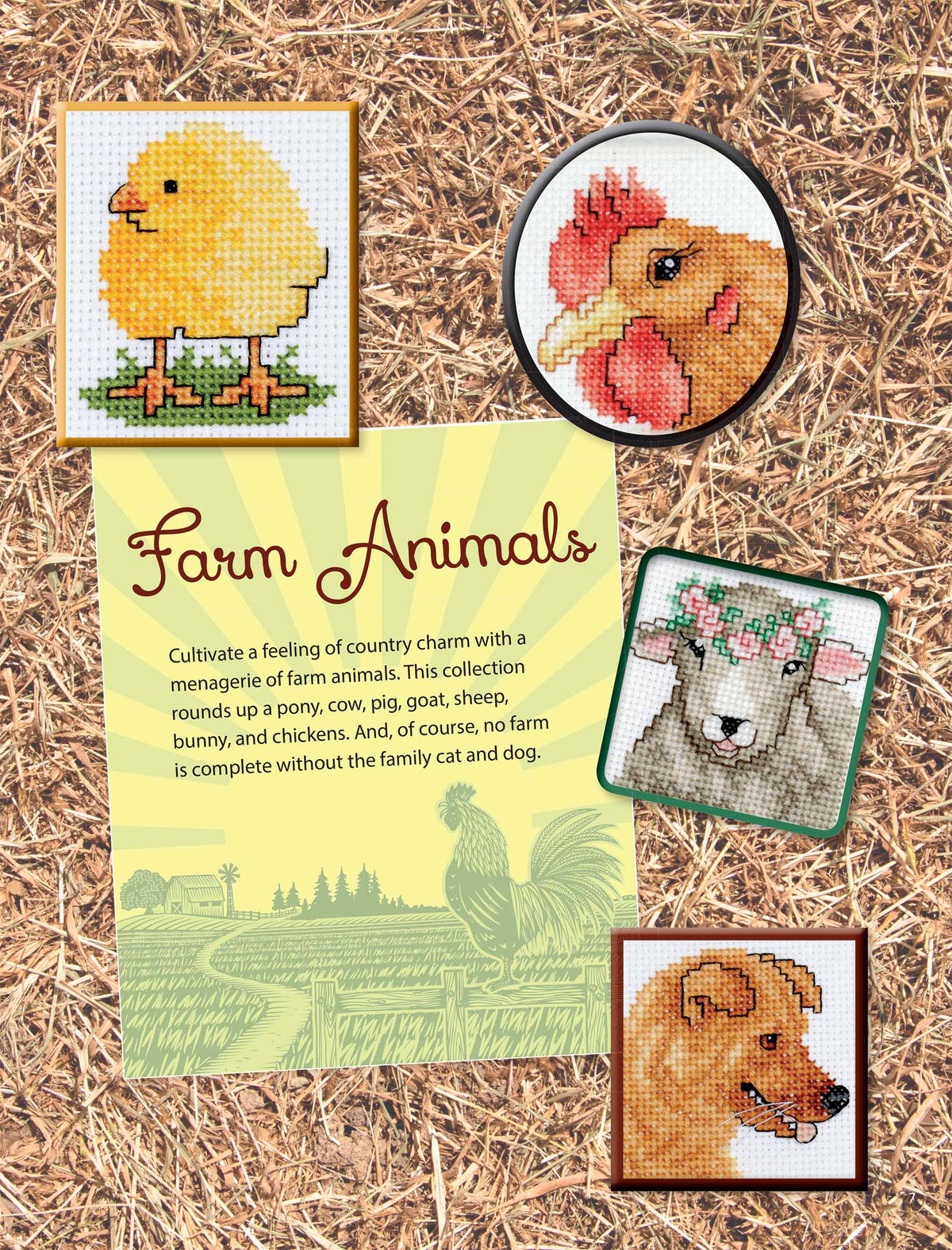 50 Cross Stitch Quickies Animals and Friends