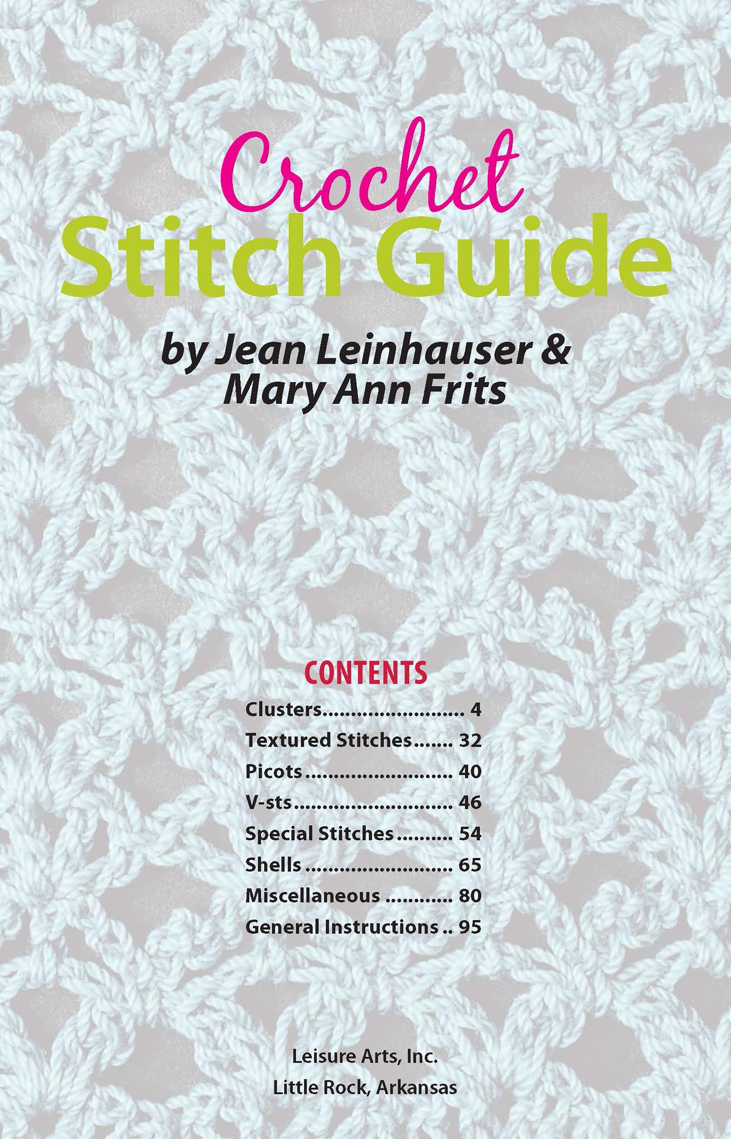Crochet Stitch Guide