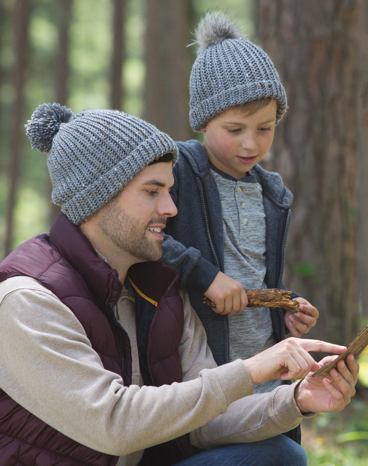 Alaskan Hats Using Slip Stitch