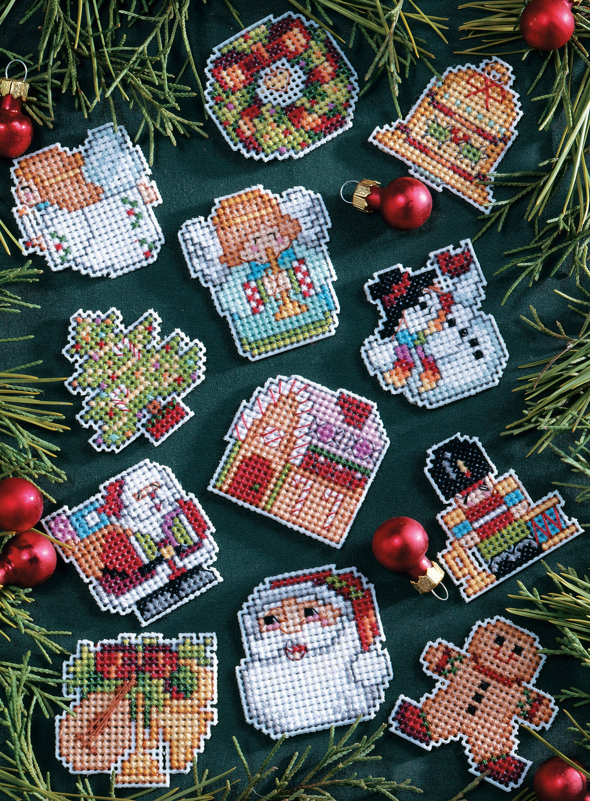 Mini Cross Stitch Ornaments