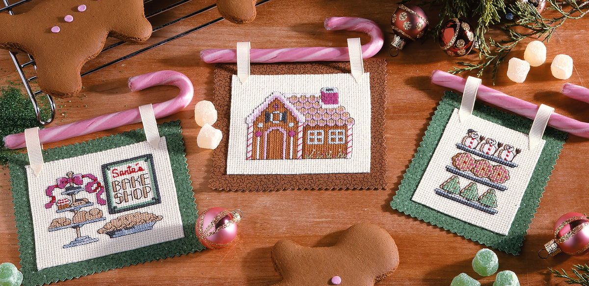 Mini Cross Stitch Ornaments