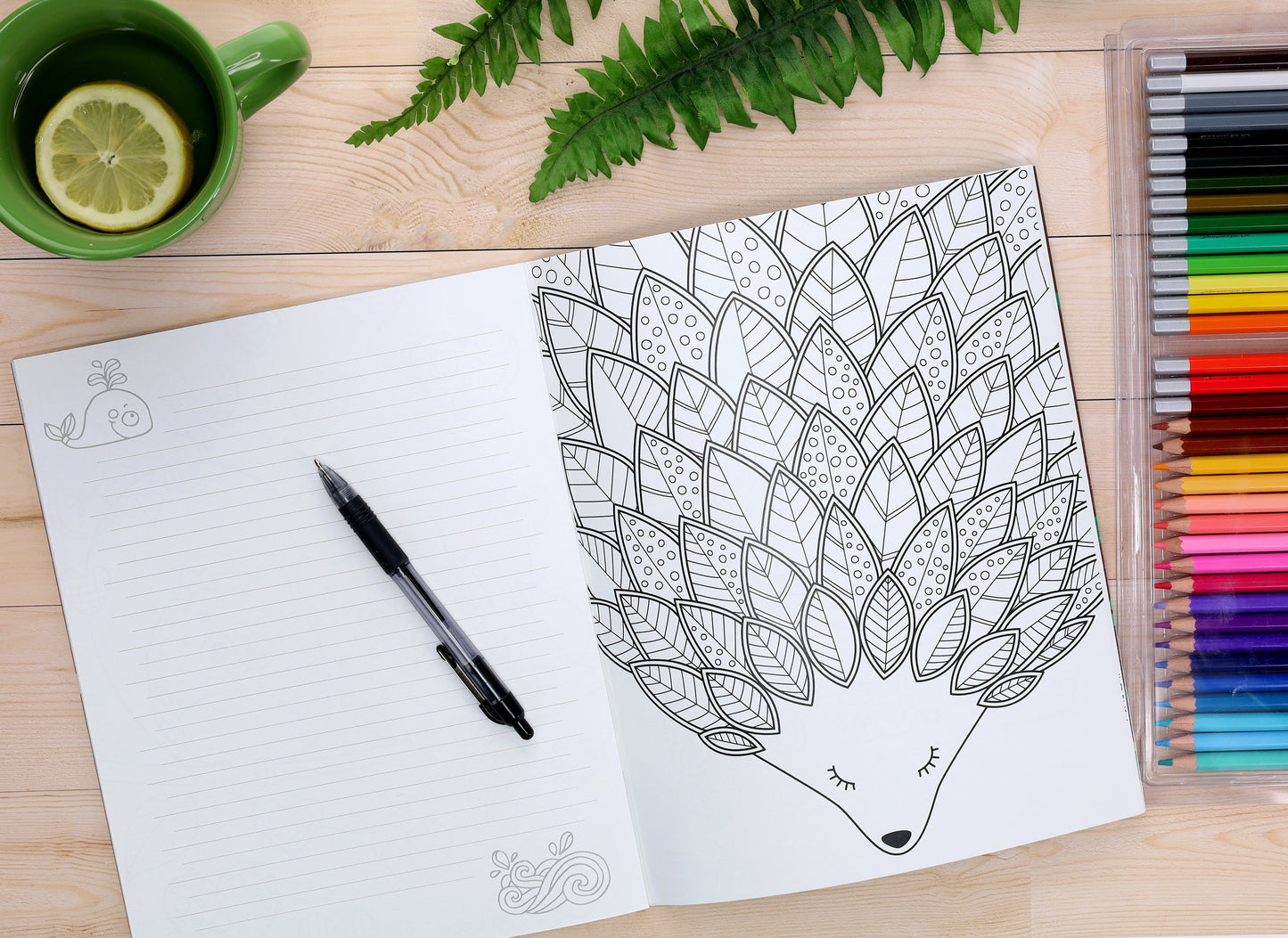 Too Cute Coloring Book